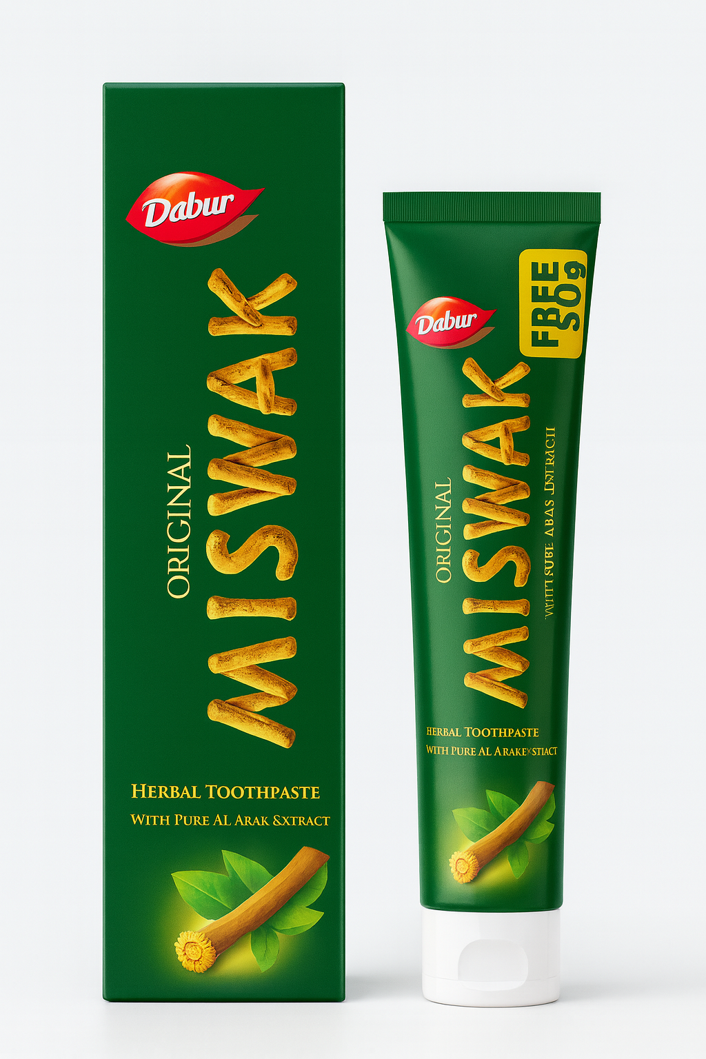 Zahnpasta mit Siwak-Extrakt (natur, 170g)